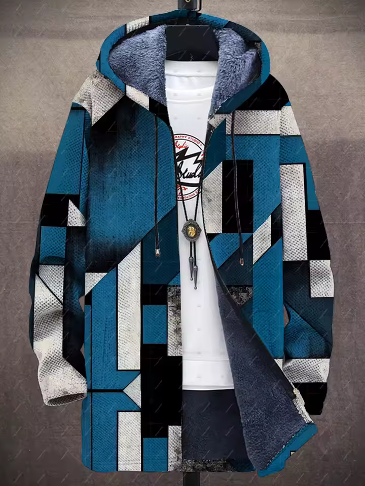 Lykke – Luksuriøs Kunstinspirert Cardigan for Kreative Sjeler