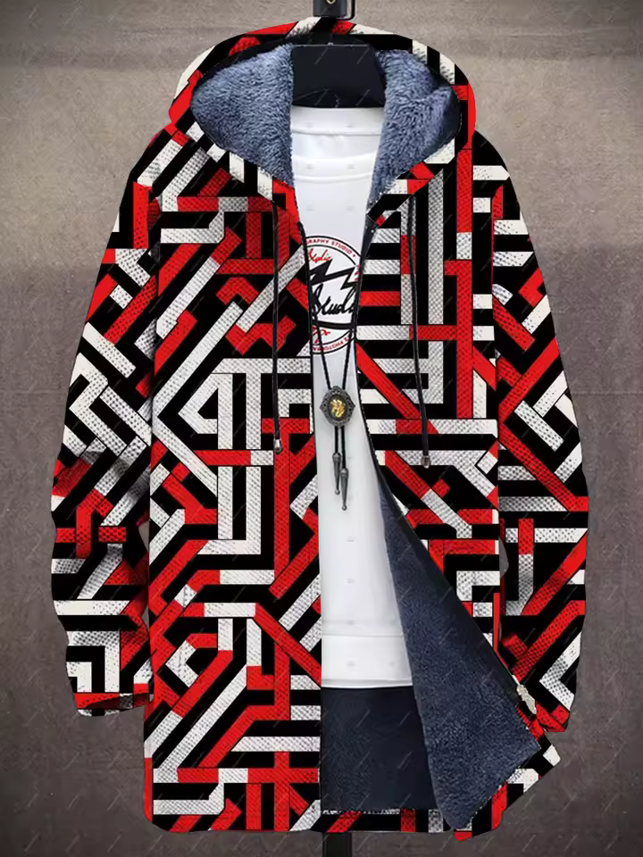 Lykke – Luksuriøs Kunstinspirert Cardigan for Kreative Sjeler