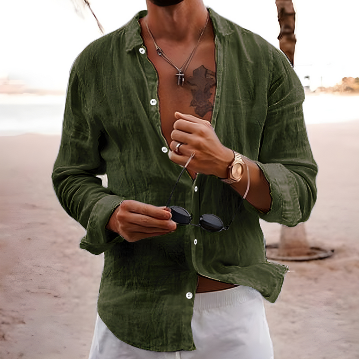 Ludo | Sommer skjorte i naturlig bomull