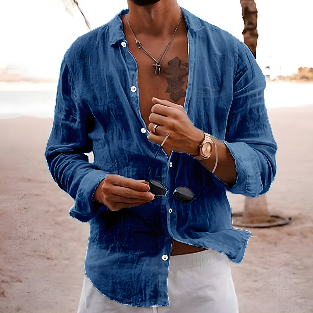 Ludo | Sommer skjorte i naturlig bomull