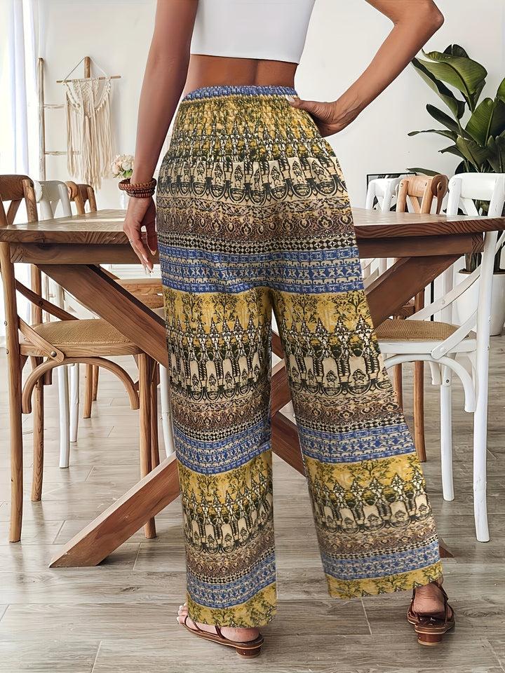 Alessia | Trendy sommerbukse dame med vide ben