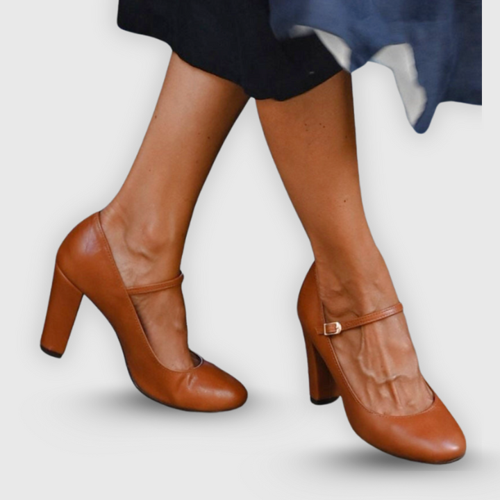 Camila | Elegant sandal med blokkheel for hverdagsbruk