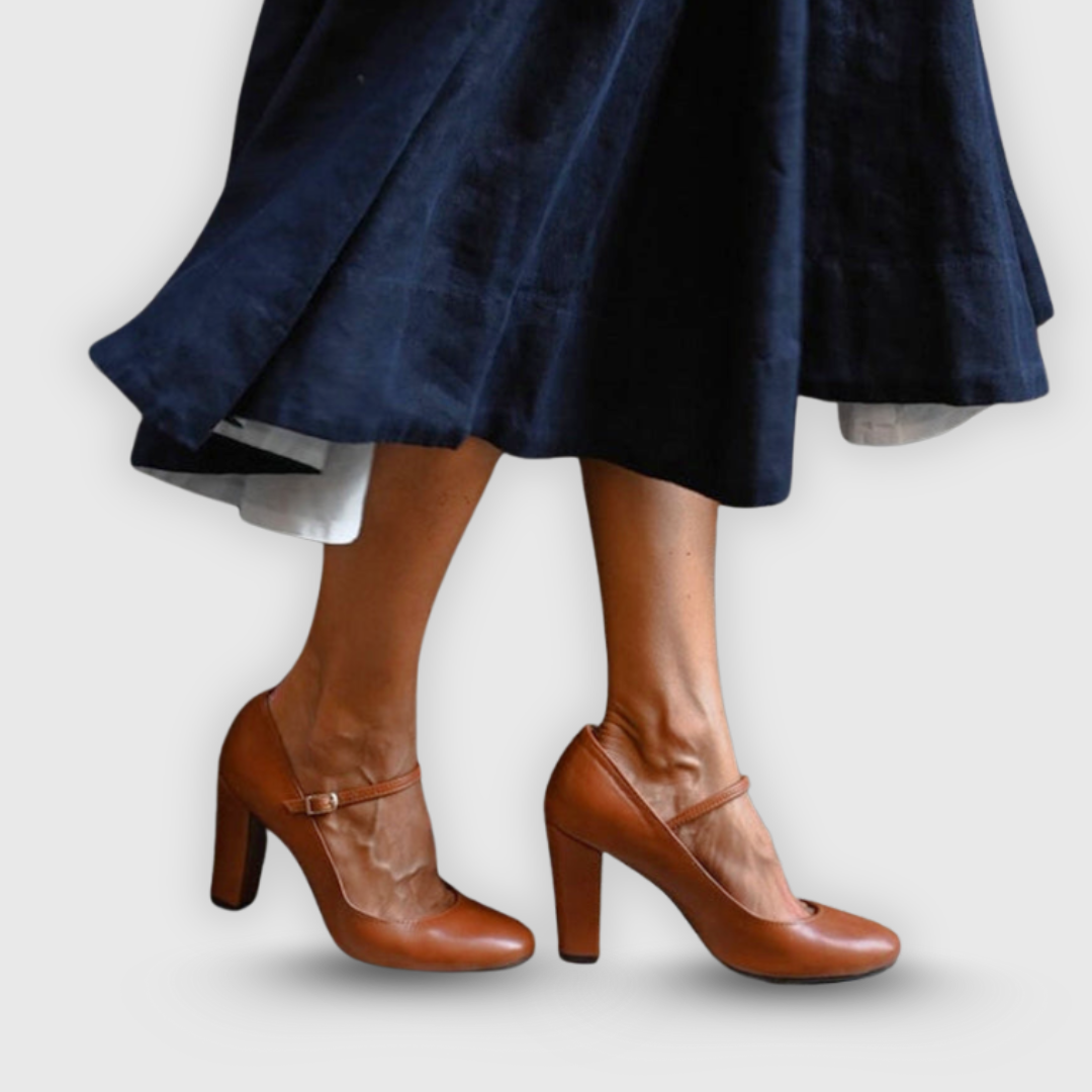 Camila | Elegant sandal med blokkheel for hverdagsbruk