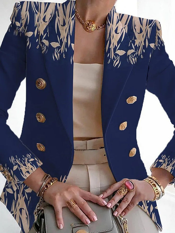 Florence | Elegant blazer med blomsterdesign