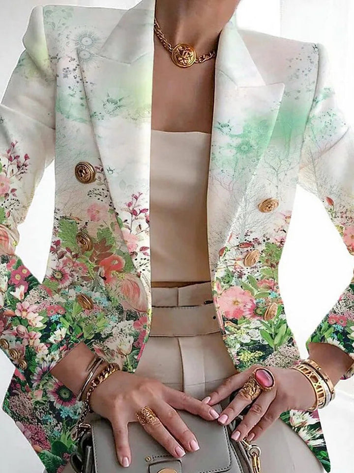 Florence | Elegant blazer med blomsterdesign