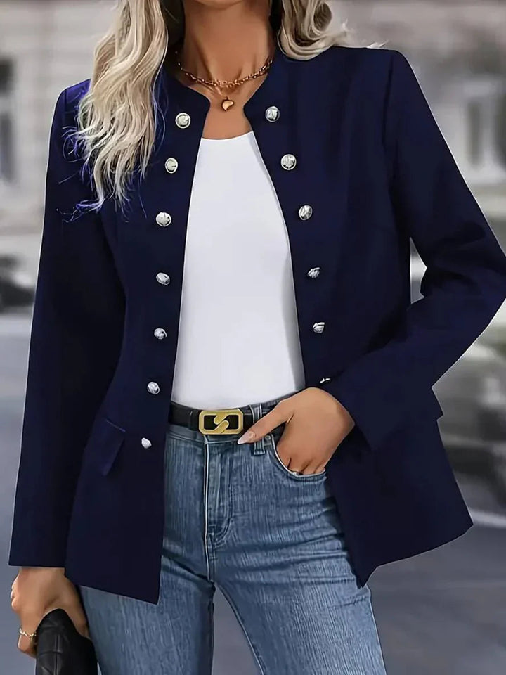 Louise | Elegant blazer med militærinspirert design
