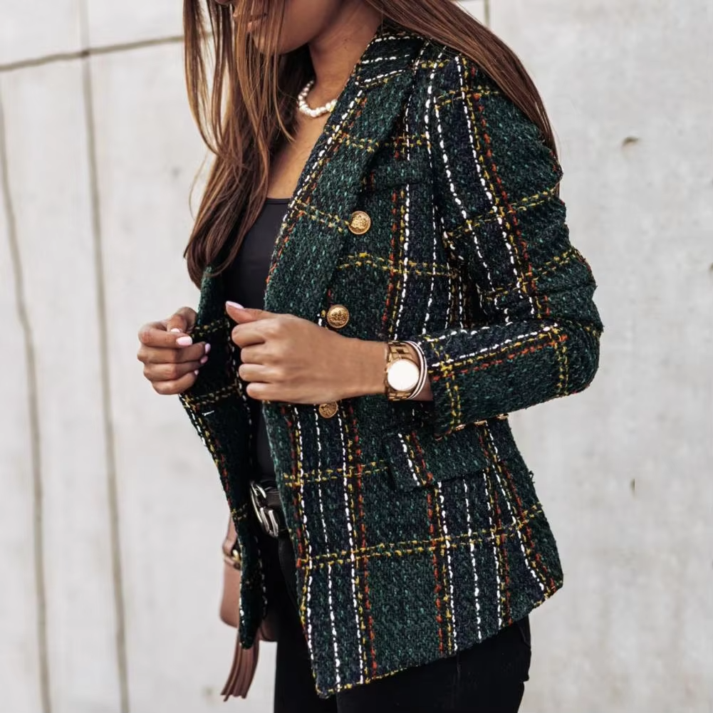 Miranda | Elegant blazer dame med glitrende detaljer