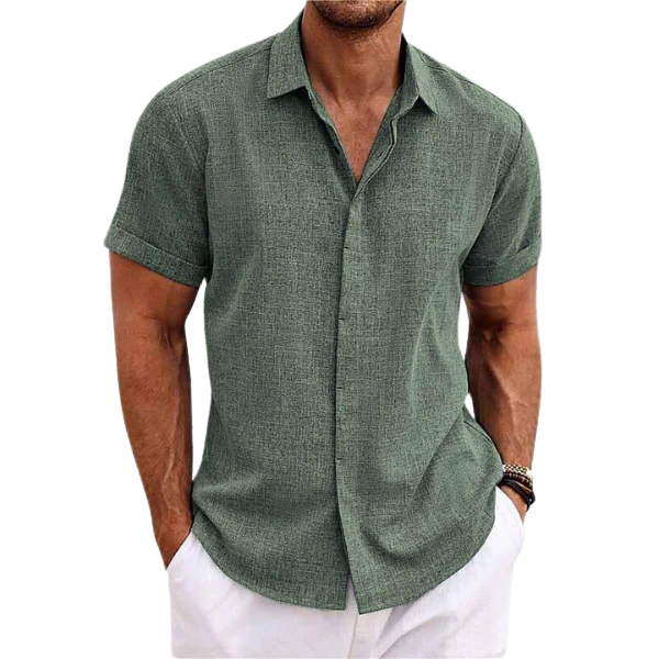Oskar | Klassisk lin skjorte