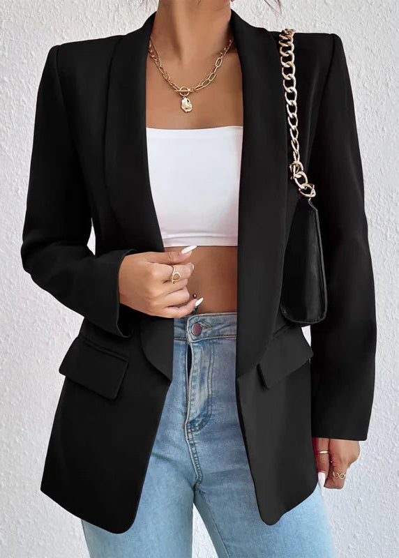 Renee | Klassisk blazer dame med åpen front