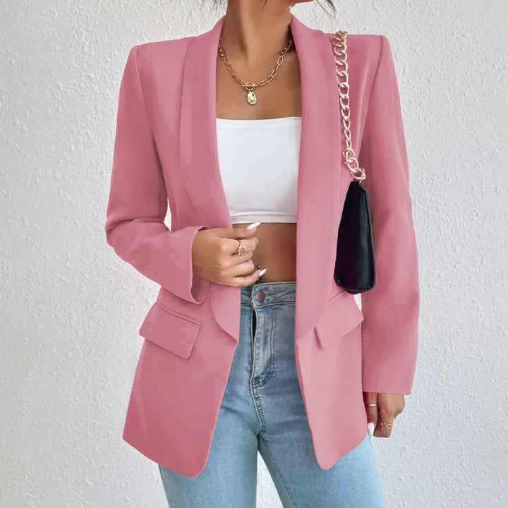 Renee | Klassisk blazer dame med åpen front