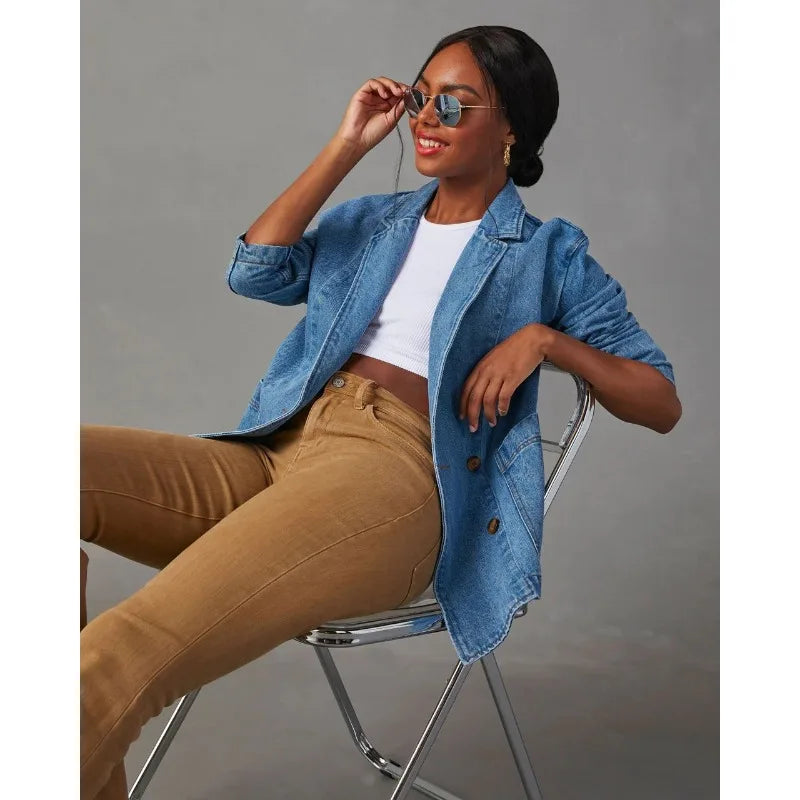 Robin | Klassisk blazer dame med skreddersydd stil