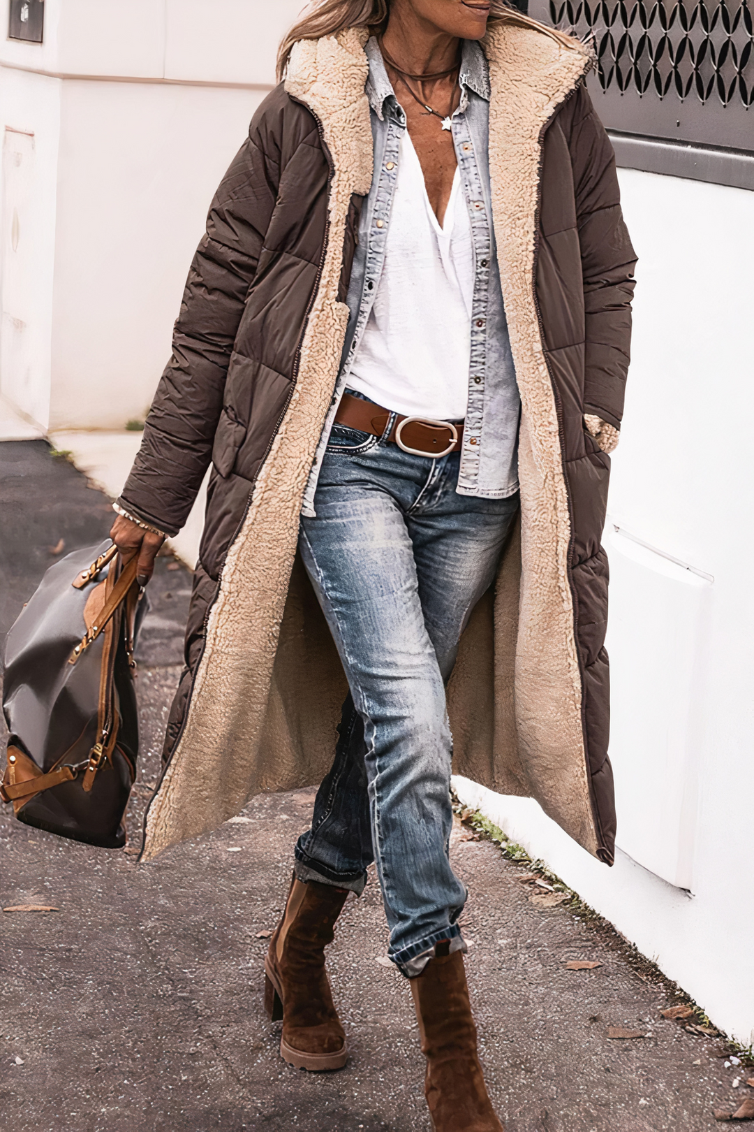 Stella | Elegant vinterparka med dobbel design