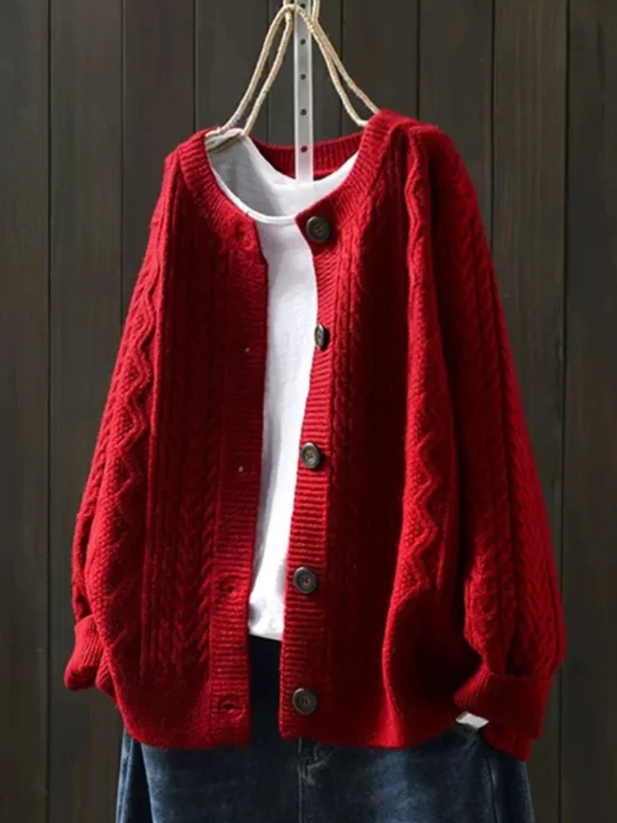 THE LORENZA | KABELCARDIGAN