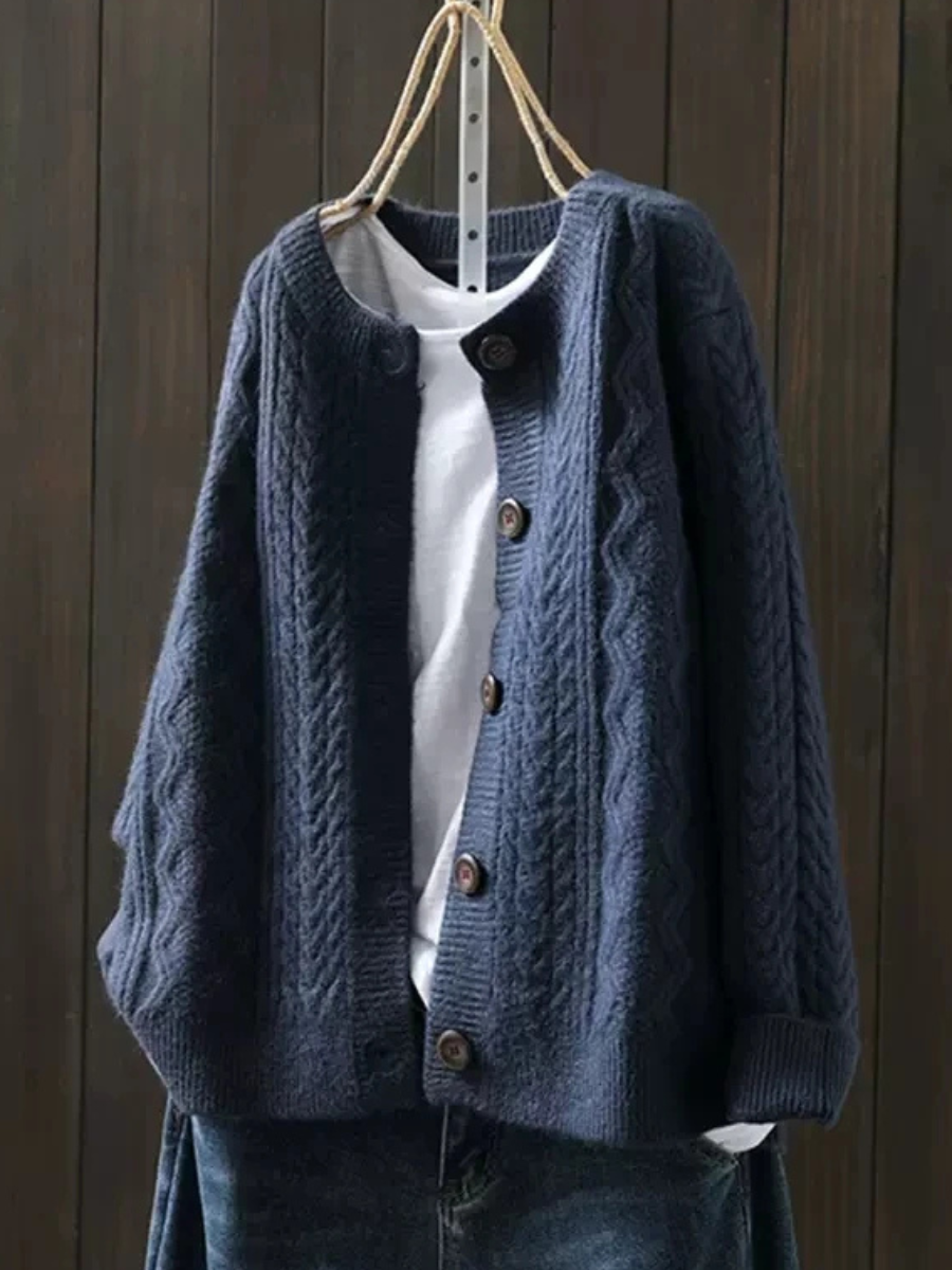 THE LORENZA | KABELCARDIGAN