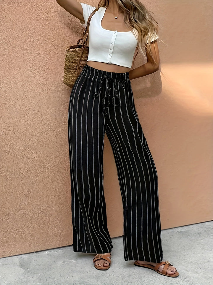 Valentina | Elegant sommerbukse med justerbart midjebånd