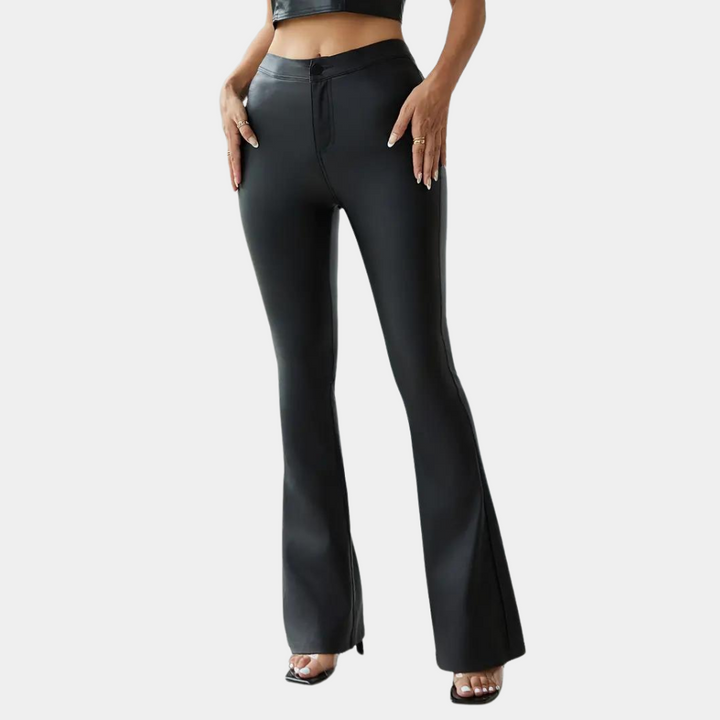 Veronika | Stilige høytaljede bukser med vidde