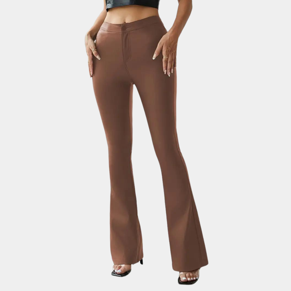 Veronika | Stilige høytaljede bukser med vidde