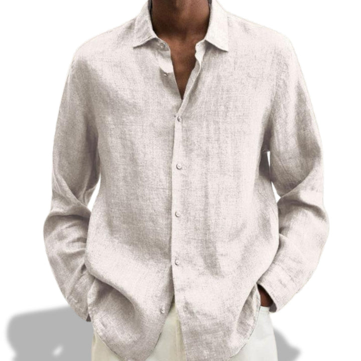 Gunnar｜Elegant oversize flanellskjorte for menn