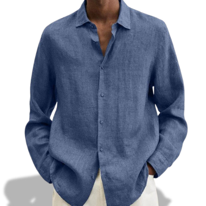 Gunnar｜Elegant oversize flanellskjorte for menn