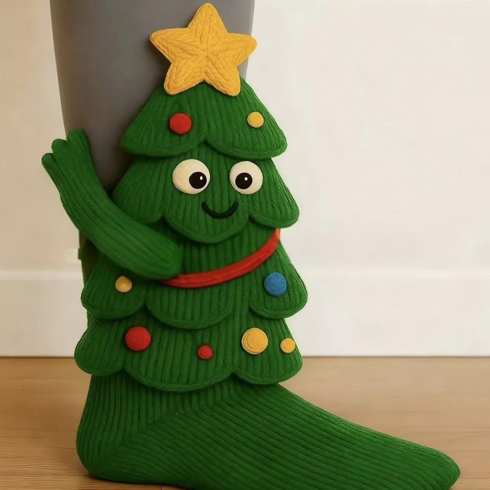 Tor Animal Sokkene – Myke Sokker med 3D-dyr for Komfort og Stil