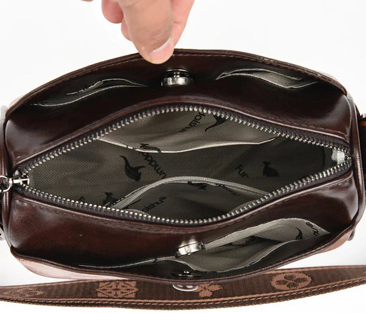 Alexandra | Klassisk skinnveske