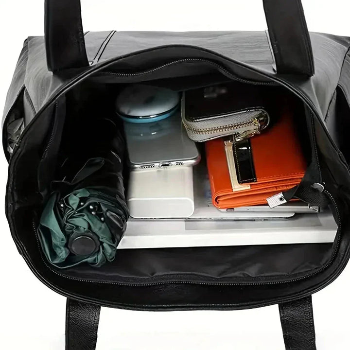 Andrea | Skulderveske i skinn